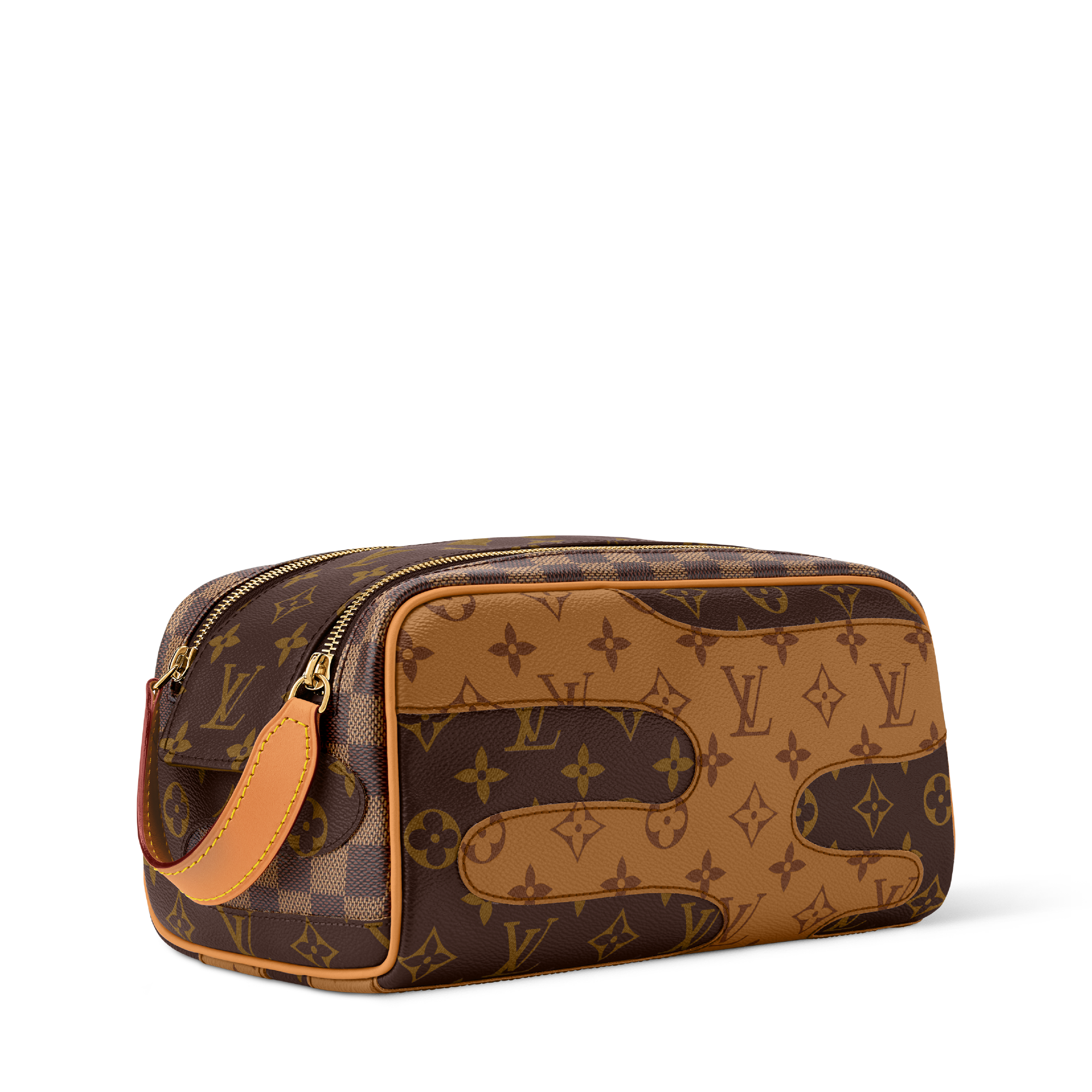 Tumecos Beauty Case Uomo In Pelle E Tela Cerata: Borsa Organizer Da Viaggio Vintage E Resistente (Nero, 23x9.5x13 Cm)